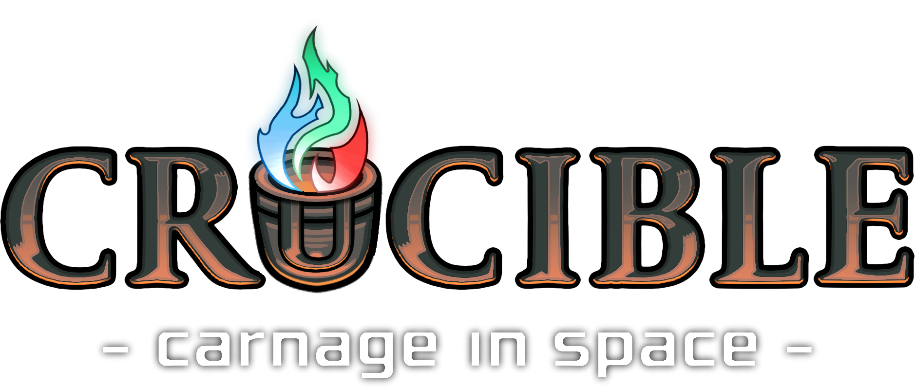 Carnage in Space: Crucible logo
